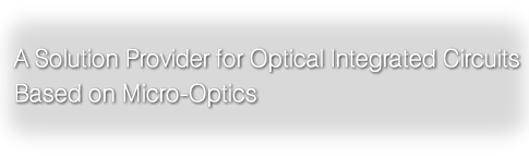 A Solution Provider for Optical Integrated Circuits Based on Micro-Optics